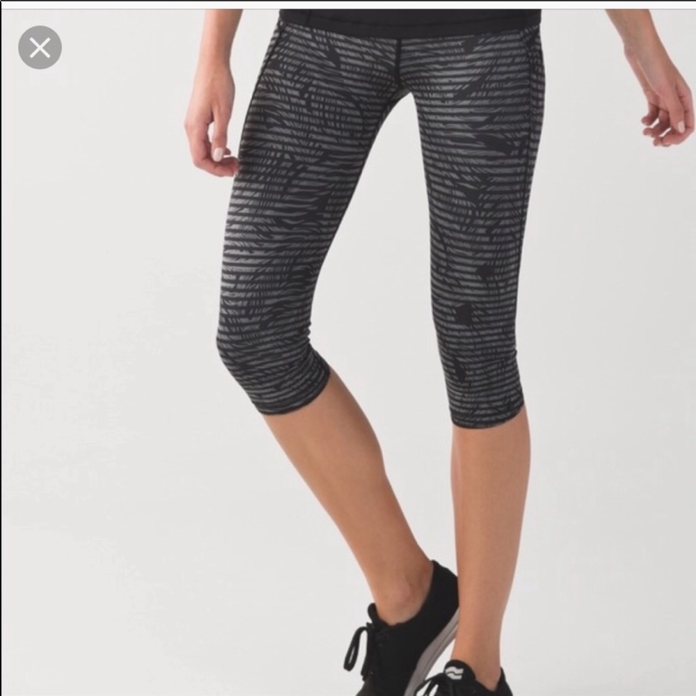 Lululemon Run Top speed crop leggings